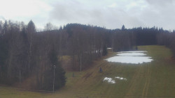 Dojezd hlavní sjezdovky