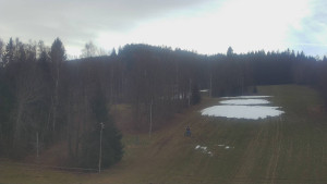 SKICENTRUM Miroslav Lipová Lázně - Dojezd hlavní sjezdovky - 17.12.2025 v 08:50