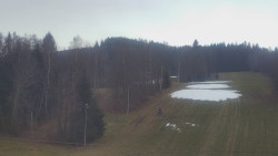 Dojezd hlavní sjezdovky