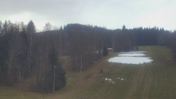 Dojezd hlavní sjezdovky