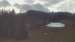 Dojezd hlavní sjezdovky