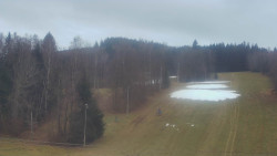 Dojezd hlavní sjezdovky