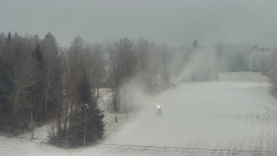 Dojezd hlavní sjezdovky