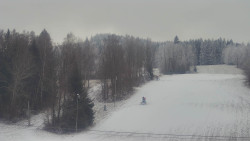 Dojezd hlavní sjezdovky