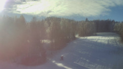 Dojezd hlavní sjezdovky