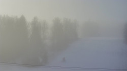 Dojezd hlavní sjezdovky