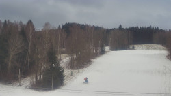 Dojezd hlavní sjezdovky