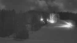 Dojezd hlavní sjezdovky