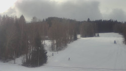 Dojezd hlavní sjezdovky