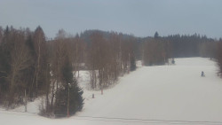 Dojezd hlavní sjezdovky