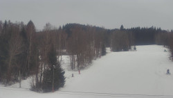 Dojezd hlavní sjezdovky