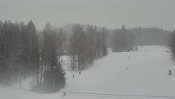 Dojezd hlavní sjezdovky