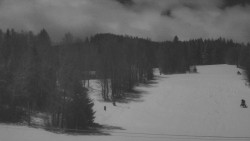 Dojezd hlavní sjezdovky