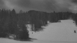 Dojezd hlavní sjezdovky