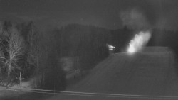 Dojezd hlavní sjezdovky