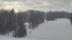 Dojezd hlavní sjezdovky