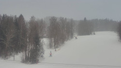 Dojezd hlavní sjezdovky