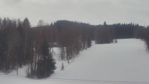 SKICENTRUM Miroslav Lipová Lázně - Dojezd hlavní sjezdovky - 15.1.2026 v 09:15