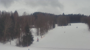 SKICENTRUM Miroslav Lipová Lázně - Dojezd hlavní sjezdovky - 15.1.2026 v 10:25