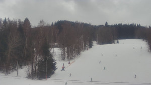 SKICENTRUM Miroslav Lipová Lázně - Dojezd hlavní sjezdovky - 15.1.2026 v 10:40