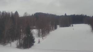 SKICENTRUM Miroslav Lipová Lázně - Dojezd hlavní sjezdovky - 15.1.2026 v 11:10