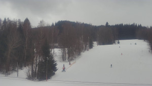 SKICENTRUM Miroslav Lipová Lázně - Dojezd hlavní sjezdovky - 15.1.2026 v 11:15