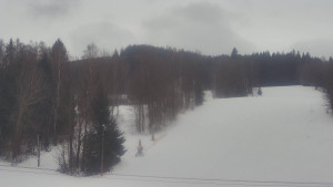 SKICENTRUM Miroslav Lipová Lázně - Dojezd hlavní sjezdovky - 15.1.2026 v 11:30