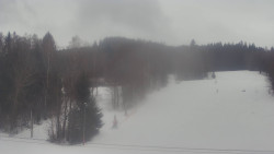 Dojezd hlavní sjezdovky