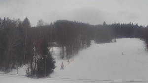 SKICENTRUM Miroslav Lipová Lázně - Dojezd hlavní sjezdovky - 15.1.2026 v 11:55