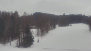 SKICENTRUM Miroslav Lipová Lázně - Dojezd hlavní sjezdovky - 15.1.2026 v 12:55