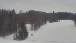 SKICENTRUM Miroslav Lipová Lázně - Dojezd hlavní sjezdovky - 15.1.2026 v 13:15