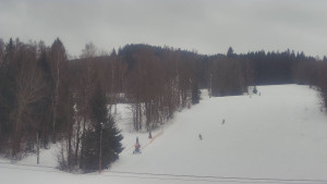 SKICENTRUM Miroslav Lipová Lázně - Dojezd hlavní sjezdovky - 15.1.2026 v 13:35