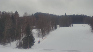 SKICENTRUM Miroslav Lipová Lázně - Dojezd hlavní sjezdovky - 15.1.2026 v 15:05