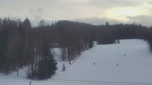 SKICENTRUM Miroslav Lipová Lázně - Dojezd hlavní sjezdovky - 15.1.2026 v 15:50