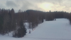 SKICENTRUM Miroslav Lipová Lázně - Dojezd hlavní sjezdovky - 15.1.2026 v 15:55
