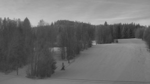 SKICENTRUM Miroslav Lipová Lázně - Dojezd hlavní sjezdovky - 16.1.2026 v 06:55