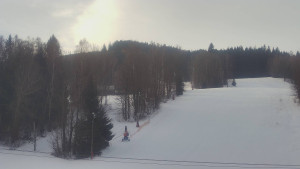 SKICENTRUM Miroslav Lipová Lázně - Dojezd hlavní sjezdovky - 16.1.2026 v 09:20