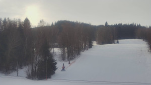 SKICENTRUM Miroslav Lipová Lázně - Dojezd hlavní sjezdovky - 16.1.2026 v 09:25