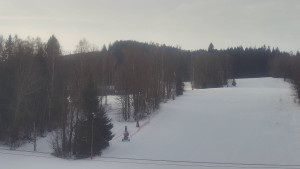 SKICENTRUM Miroslav Lipová Lázně - Dojezd hlavní sjezdovky - 16.1.2026 v 09:40