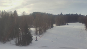 SKICENTRUM Miroslav Lipová Lázně - Dojezd hlavní sjezdovky - 16.1.2026 v 10:50