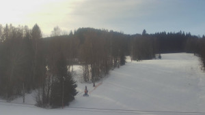 SKICENTRUM Miroslav Lipová Lázně - Dojezd hlavní sjezdovky - 16.1.2026 v 11:20