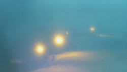 Dojezd hlavní sjezdovky