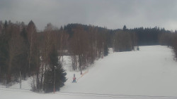 Dojezd hlavní sjezdovky