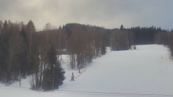 Dojezd hlavní sjezdovky