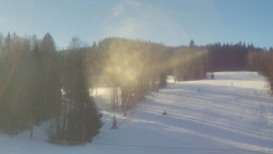 Dojezd hlavní sjezdovky