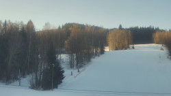 Dojezd hlavní sjezdovky