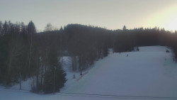 Dojezd hlavní sjezdovky