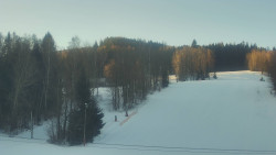 Dojezd hlavní sjezdovky