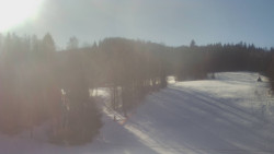 Dojezd hlavní sjezdovky