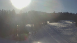 Dojezd hlavní sjezdovky